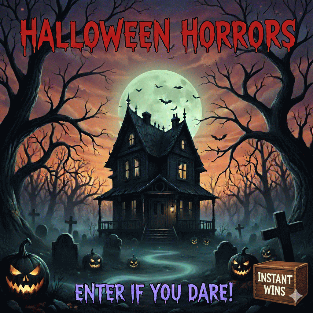 Halloween horrors £250 Main Prize