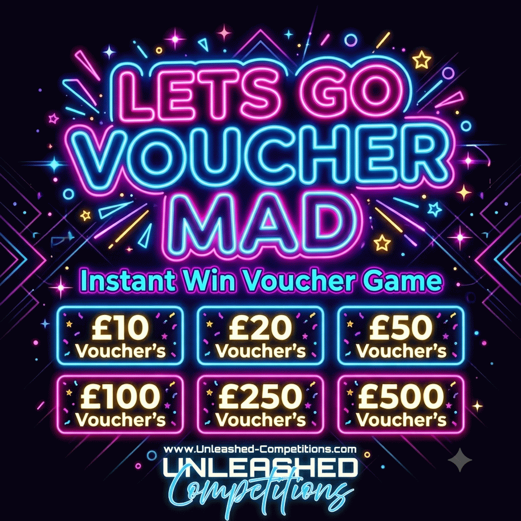 Voucher Madness + £100 Main Prize