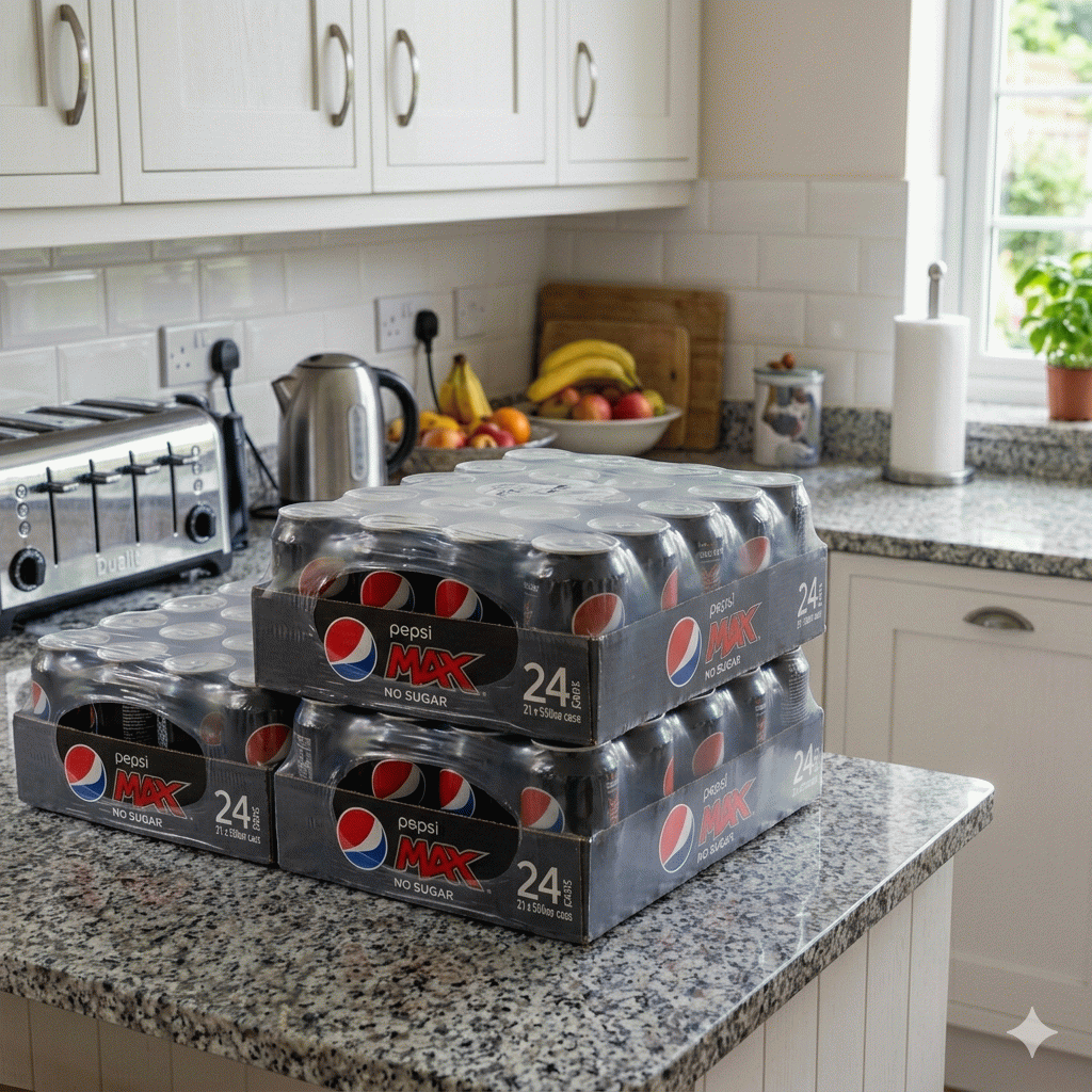 72 Can of Pepsi Max