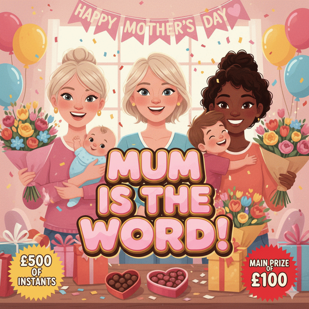 Mum is the word - £100 main prize + Instant wins