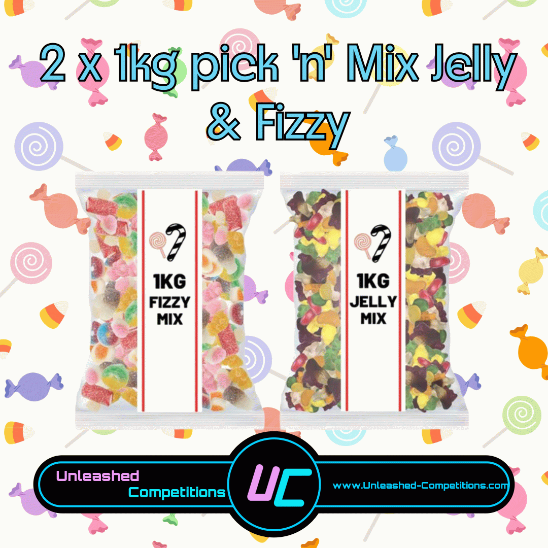 2 x giant bradley 1kg pick 'n' Mix