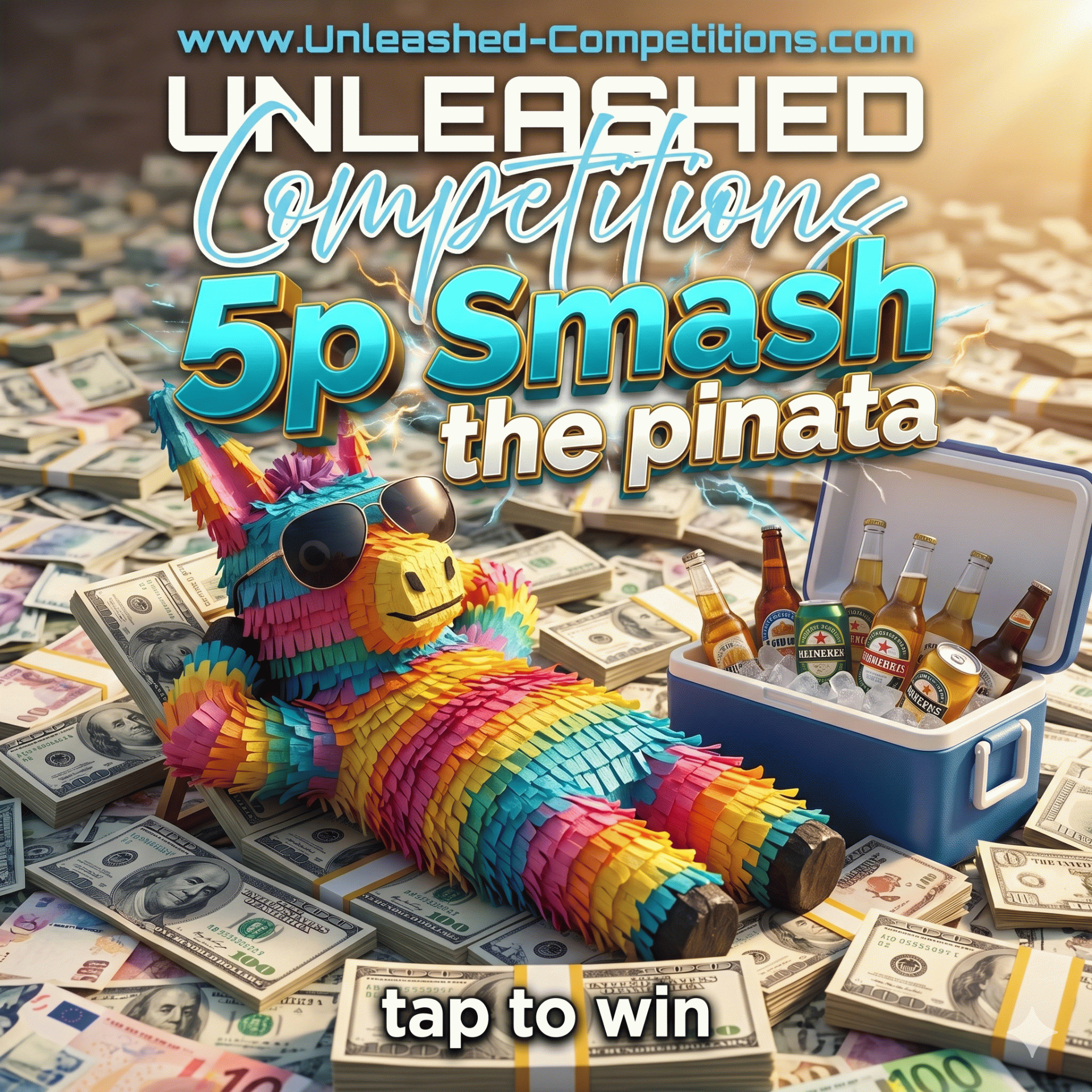 Smash that Pinata + £200 Main Prize