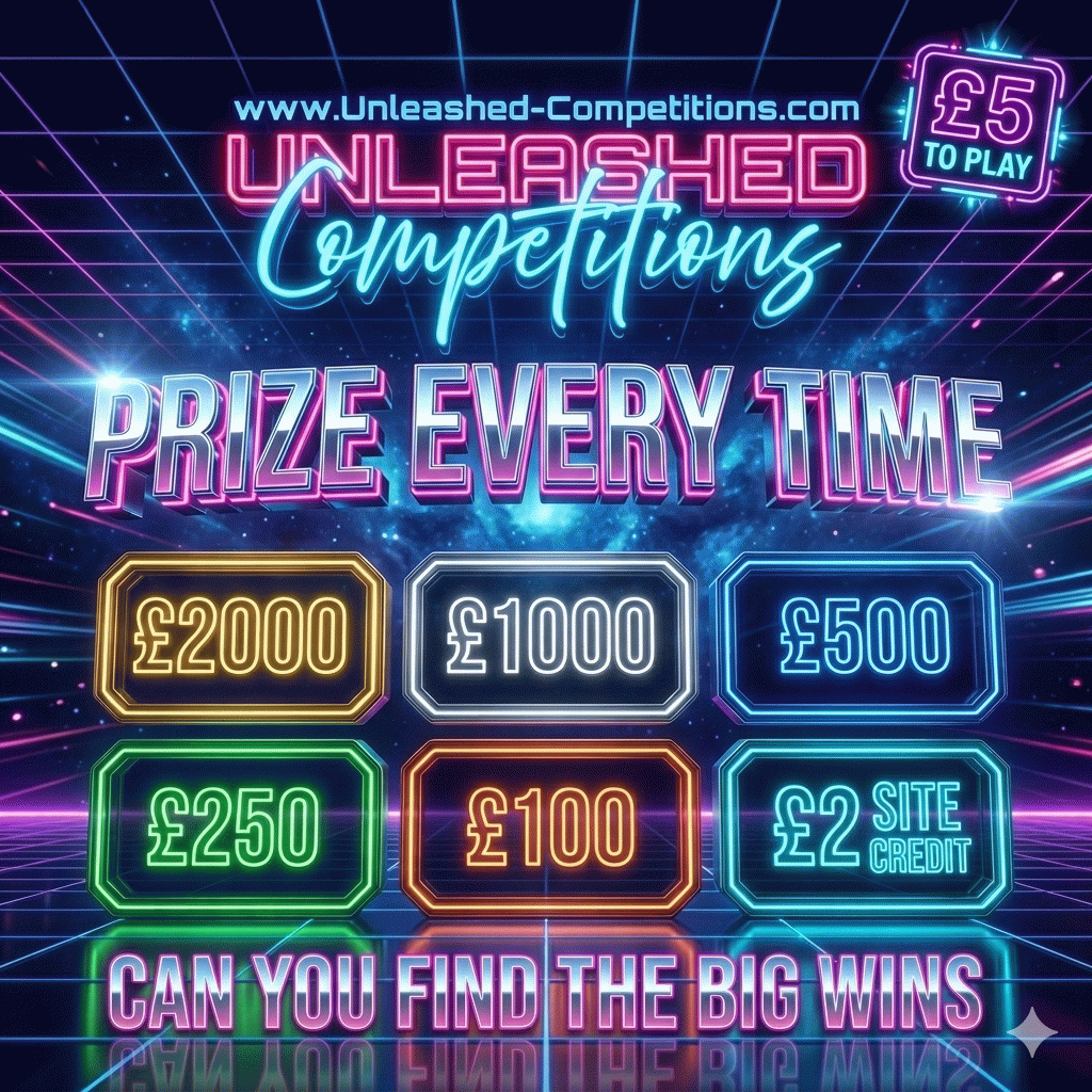 Prize Every Time & £200 Main Prize